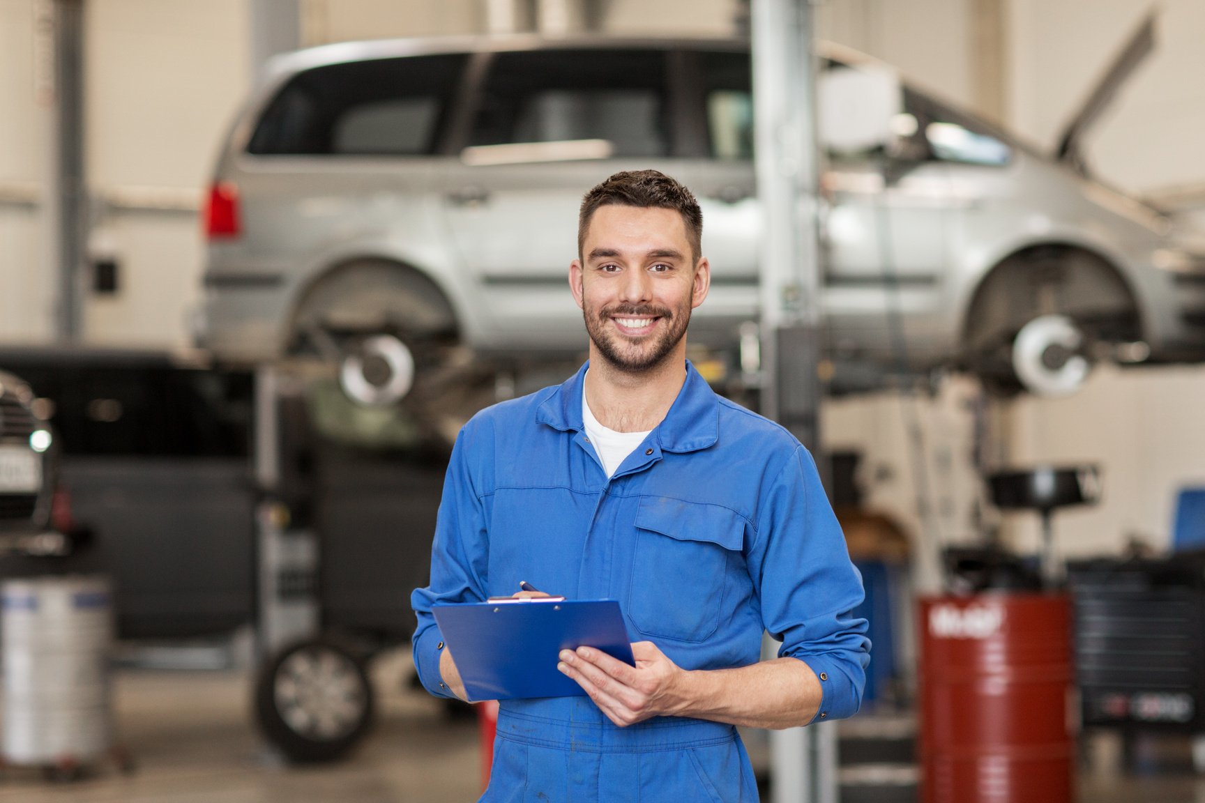 Happy Mechanic Man  